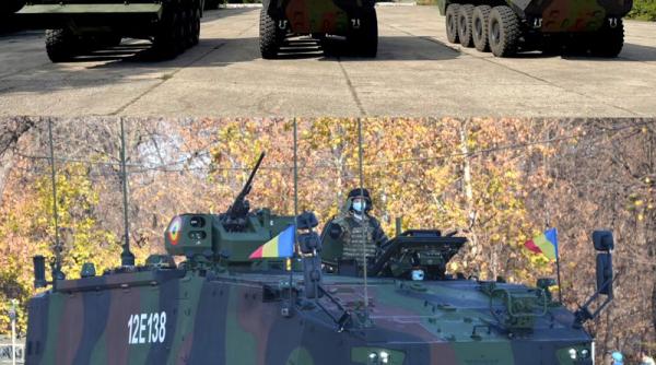 Imagini în premieră cu noile variante ale blindatelor Piranha V românești. Urmează livrările către Armata României