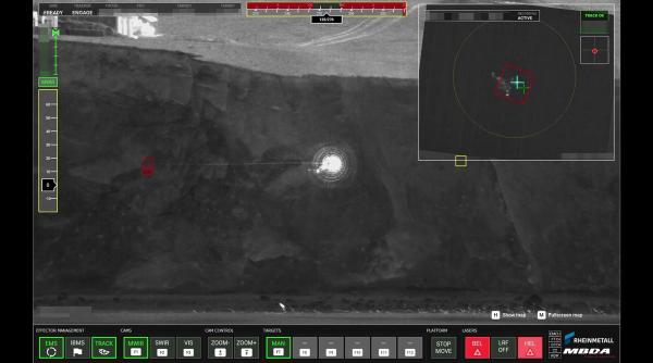 Marina germană a testat cu succes o armă laser de la bordul fregatei Sachsen (Foto)