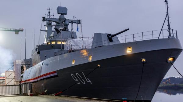 Fregata egipteană "Al Aziz" de fabricație germană intră în serviciul de luptă 
