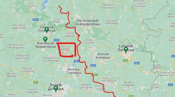 Frontul din est: Ucraina anunță lupte intense în Donbas. Asediul rus al Bahmutului durează deja de câteva luni