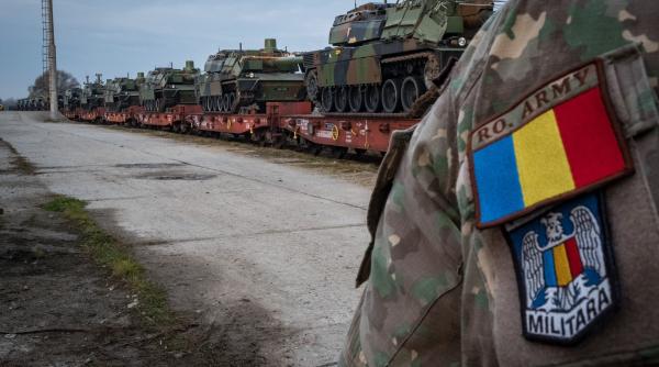 Primele tancuri franceze Leclerc au ajuns în România pentru a întări Flancul Estic al NATO (Foto)