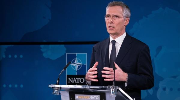 Stoltenberg: NATO va sprijini în continuare Ucraina şi mă aştept ca acest lucru să fie reconfirmat de miniştrii de externe la reuniunea de la Bucureşti 