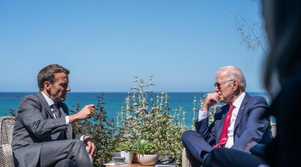 Macron, într-o vizită rară în SUA. Președintele francez și Joe Biden vor avea pe agendă „dosarul China”