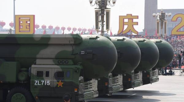 China a depășit SUA la numărul de focoase pe ICBM-uri, dar e încă departe de puterea nucleară a SUA. „Un șiretlic de contabilitate”