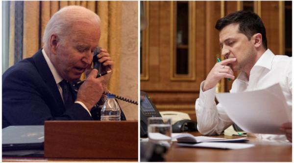 Zelenski i-a propus lui Biden convocarea unui summit pentru pace