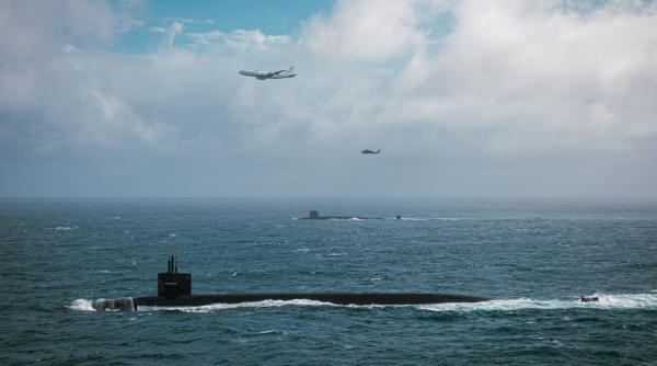 Submarine nucleare de atac ale SUA și Marii Britanii trimit un mesaj Rusiei. Demonstrație rară de forță (Foto)