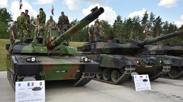 Ucraina vrea tancuri care îndeplinesc standardele NATO, cu accent pe tancurile franceze Leclerc. Germania încă se mai gândeşte în privinţa Leopard 2