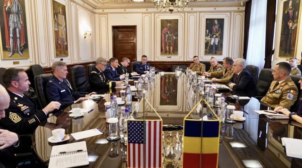 Conducerea Armatei române s-a întâlnit cu generalul Bryan Fenton, comandantul Forțelor pentru Operaţii Speciale ale SUA