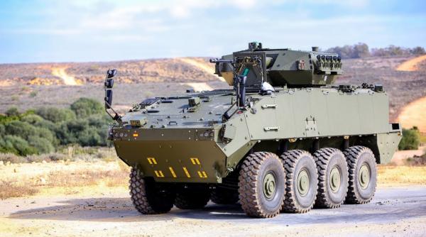 Spania primește primele vehicule de luptă VCR Dragon 8X8 - o variantă spaniolă a Mowag Piranha V (Foto/Video)