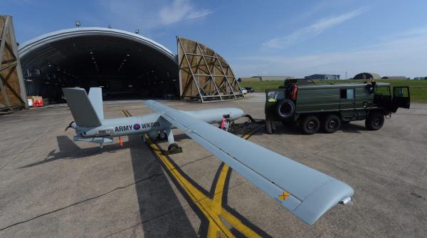 Caracteristicile dronelor Watchkeeper X achiziționate de România (Video). Armata va dispune de 21 de UAV-uri dotate cu senzori de ultimă generație