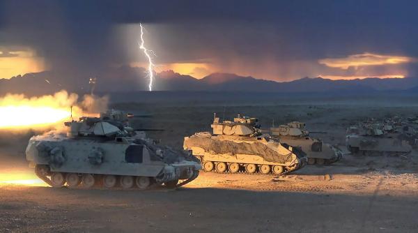 În așteptarea confruntării cu Bradley americane, cecenii se încurajează. „SUA spală bani în Ucraina prin HIMARS. Armele nu vor ajunge pe front”