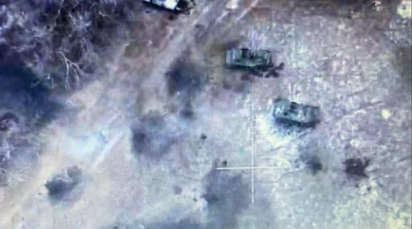 Cinci vehicule de luptă ale armatei ruse, distruse într-un singur loc de Forțele Armate ale Ucrainei (FOTO)