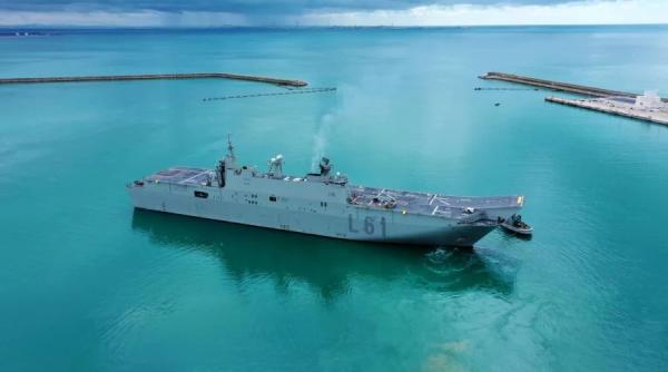 Portavionul spaniol Juan Carlos I și aeronavele Harrier vor patrula în Marea Mediterană. Misiunea va dura peste două luni