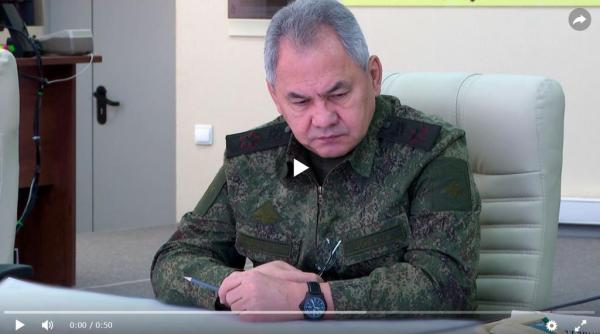 Ministrul rus al apărării a inspectat trupele participante la ''operația militară specială'' din Ucraina