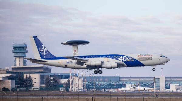 Toate cele 3 avioane de supraveghere AWACS au aterizat în România. Războiul din Ucraina, sub radarele NATO. Angel Tîlvăr: Vom ști orice mișcare tactică și operațională de la granița Alianței
