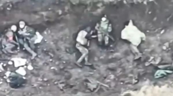 Momentul în care zeci de mercenari ai Wagner Group sunt lichidați în apropiere de Bahmut  (Video)