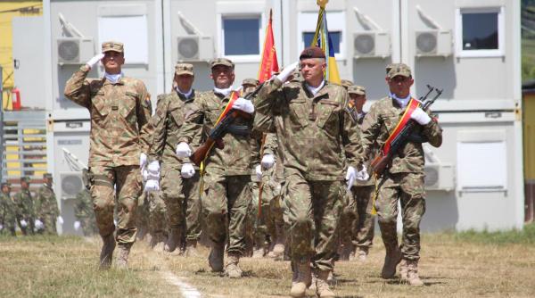 Vizită de ”reasigurare” la Grupul de Luptă NATO de la Cincu: Miniștrii de externe ai României Olandei și Franței au inspectat facilitățile militare