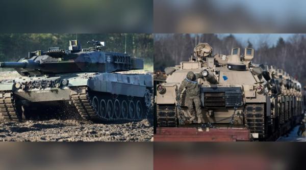 Leopard 2 germane sau Abrams americane? Avantajele și dezavantajele celor două tancuri. O decizie pe care va trebui să o ia și România