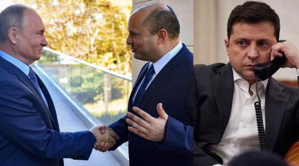 Naftali Bennett susţine că Vladimir Putin i-ar fi promis ca Volodimir Zelenski nu va fi ucis