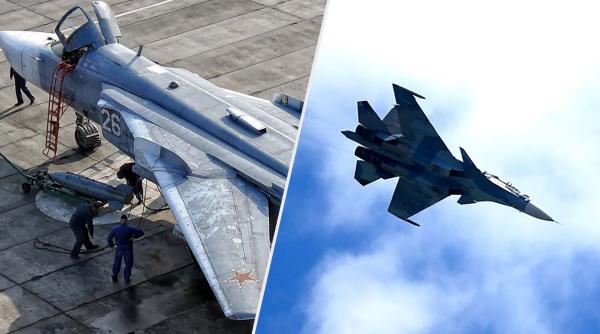 Rusia desfăşoară tot mai multe avioane și elicoptere la granița cu Ucraina, având în vedere declanșarea unei lupte aeriene masive