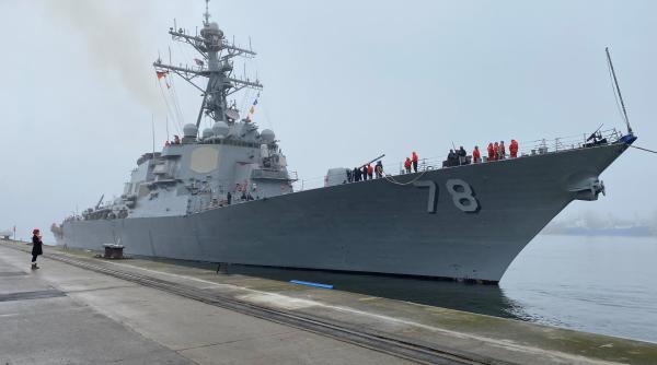 SUA trimit un al doilea distrugător în nordul Europei. USS Porter, dotat cu sistemul Aegis, va patrula în Marea Baltică