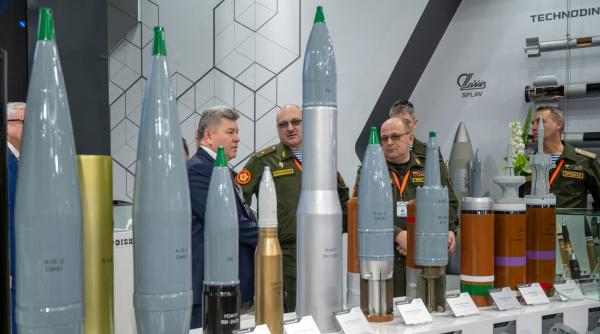 Rusia a cules informații despre tehnologiile companiilor care furnizează arme Ucrainei la o expoziție internațională