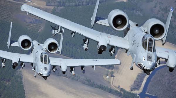 Adio Warthog: Sfârșit de serviciu pentru flota americană de atac A-10 Thunderbolt II
