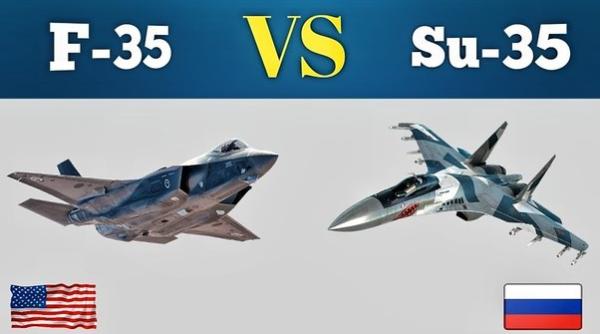 Rușii jubilează și văd deja avioane Su-35 doborând F-35 americane într-o viitoare confruntare între Iran și Israel