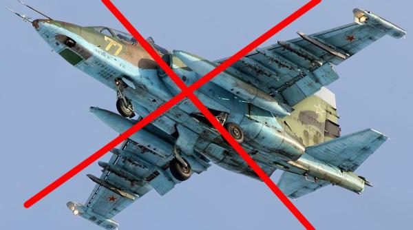 Avion rusesc Su-25 doborât la Bakhmut: A fost utilizat un sistem portabil de rachete sol-aer (MANPADS) Piorun