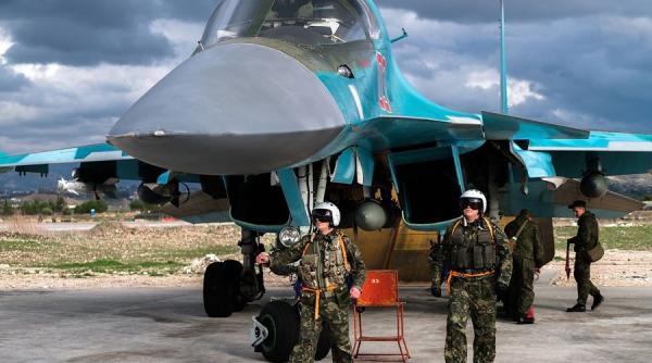 Scenariu de film pe frontul din Ucraina: Un pilot rus ar fi fost dispus să-și „vândă” avionul Su-34 către Forţele Aeriene Ucrainene