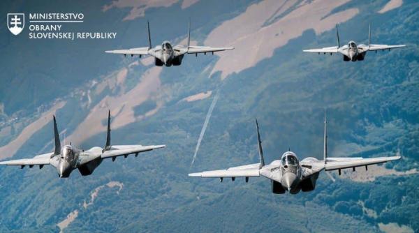 Avioanele MiG-29 donate Ucrainei de către Slovacia ar fi fost ''sabotate'' în urma unor reparaţii mai vechi efectuate de tehnicieni ruși 