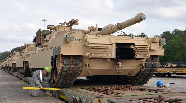 Viitoarele Abrams românești, reparate în Polonia? Polonezii negociază să devină centru de mentenanță în Europa pentru tancuri americane Abrams