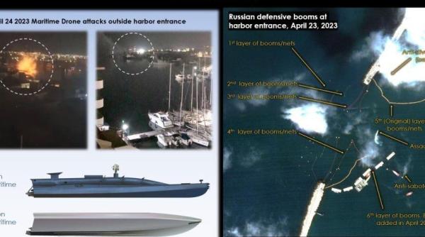 Crimeea - o adevărată fortăreață. Rușii au încercuit Sevastopolul cu 6 linii de apărare de care s-au lovit dronele kamikaze ale Ucrainei