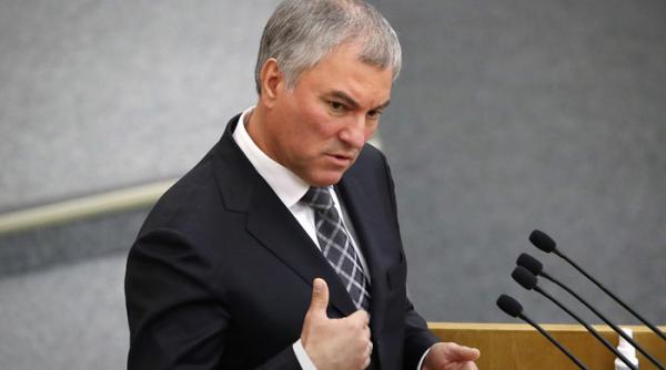 Președintele Dumei de Stat a Rusiei: Vom cere folosirea armelor capabile să distrugă regimul de la Kiev