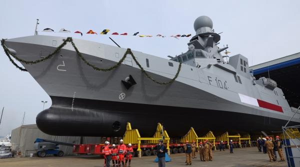 Cu decidenți responsabili, se poate. Qatarul a primit de la Fincantieri a patra corvetă din clasa Al Zubarah