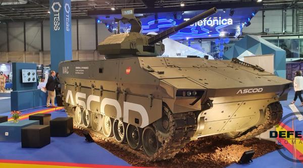 Ascod (IFV) with a 100% Romanian turret that can be converted into a medium tank. The Romanian army could be equipped with the Ascod combat vehicle.