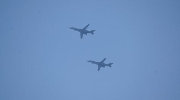 Un avion de vânătoare rusesc Su-27 a interceptat două bombardiere strategice americane B-1B deasupra Mării Baltice