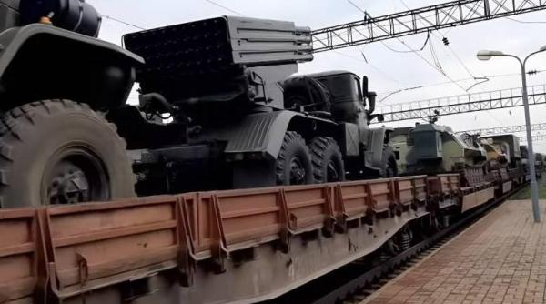 Rusia a reluat transferul de trupe în Republica Belarus. Crește din nou riscul declanșării unor atacuri asupra Ucrainei din direcția nord 