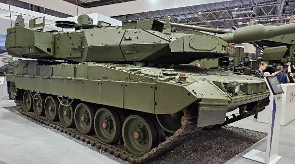 Germania a prezentat pentru prima dată tancul Leopard 2A8. Cehia, prima ţară interesată să facă o achiziţie