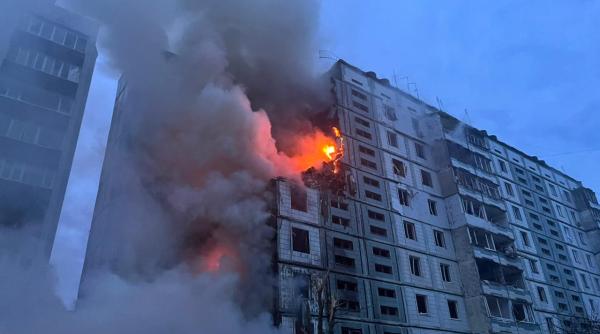 Rusia a atacat din nou masiv Kievul, doi copii uciși după lovirea clădirilor rezidențiale. Ucraina a reușit să intercepteze 10 rachete Iskander