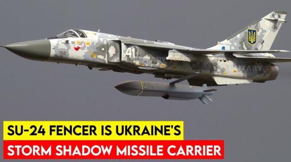 Forma Storm Shadow oferă rachetelor britanice capacități stealth greu de interceptat. Marea problemă a Ucrainei sunt însă avioanele Su-24