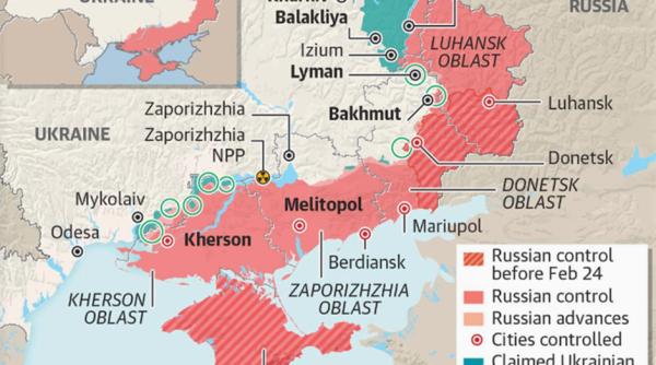 Ucraina trebuie să străpungă 100 km de fortificații ruse ca să ajungă la Marea Azov. Ruperea coridorului Donbas-Crimeea - o misiune dificilă