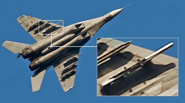 Ucraina a publicat o fotografie misterioasă: Avioanele MiG-29, „modificate” pentru a integra noi sisteme de arme