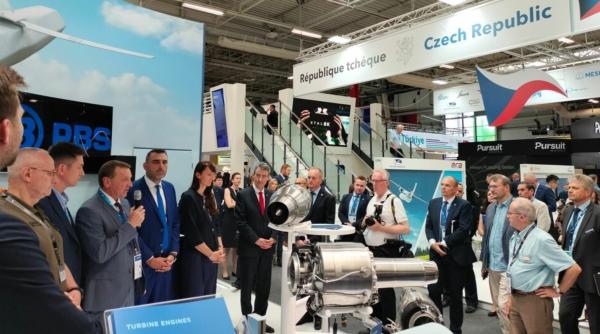 Republica Cehă și Ucraina vor dezvolta împreună motorul AI-PBS-350 care poate fi utilizat pentru rachete şi UAV-uri