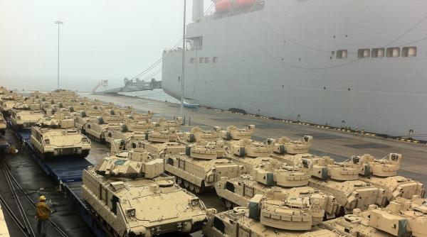 Pentagonul acoperă rapid pierderile de tehnică occidentală și transferă în Ucraina zeci de blindate Bradley și Stryker. Pe listă sunt și echipamente de deminare