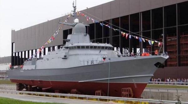 Rușii pregătesc încă o navă de luptă pentru Flota din Marea Neagră. Aceasta se pretează și pentru misiuni în Marea Azov