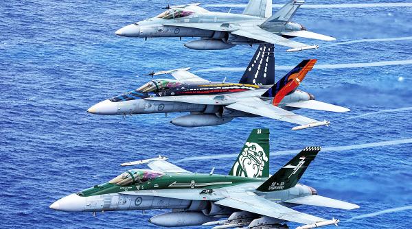 Australia vorbește despre dificultatea de a transfera avioane F/A-18 Hornet scoase din uz către Ucraina