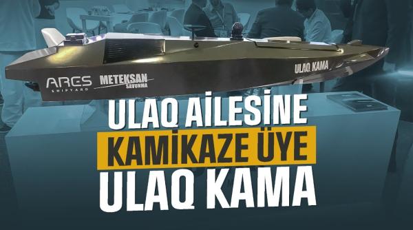În cadrul expoziției de apărare IDEF 2023, Turcia prezintă drona maritimă kamikaze ULAQ KAMA (Foto/Video)