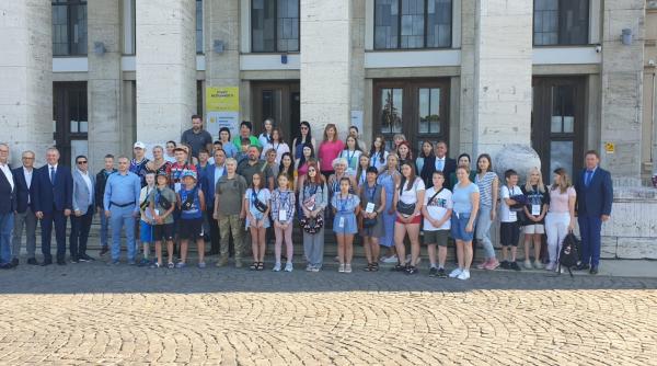 Think tank-ul românesc New Strategy Center a organizat o tabără pentru copiii militarilor ucraineni din Transcarpatia