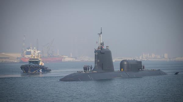 Demonstrație de forță printr-un mesaj cu mantă a Franței: Submarinul nuclear SNA Suffren ajunge în Golful Persic